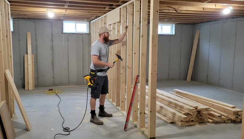 Basement Renovation in Grimsby